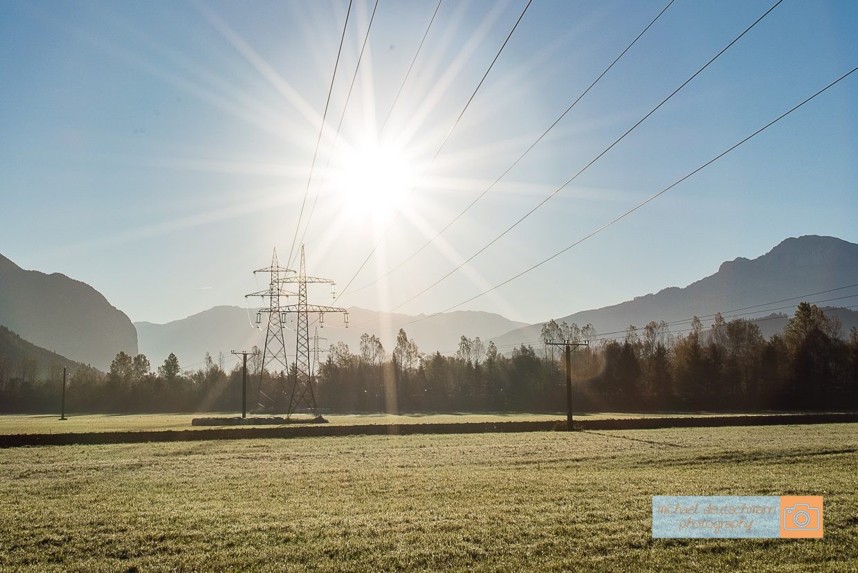 Inntal Sonnenaufgang Gegenlicht Mountains Tirol Herbst autumn - Michael Deutschmann, Akad. Mentalcoach - Photography - Mentalcoaching Hypnose Seminare - Mental Austria