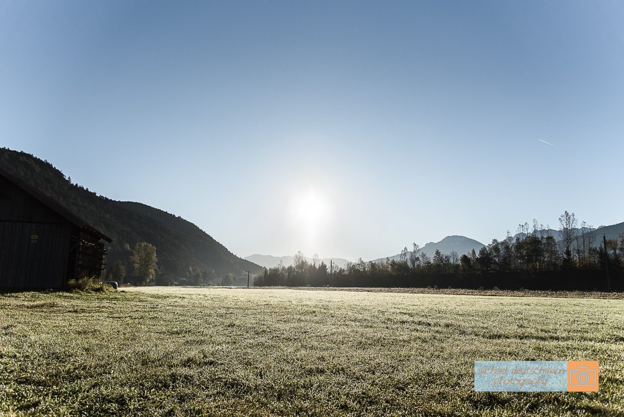 Inntal Sonnenaufgang Gegenlicht Mountains Tirol Herbst autumn - Michael Deutschmann, Akad. Mentalcoach - Photography - Mentalcoaching Hypnose Seminare - Mental Austria